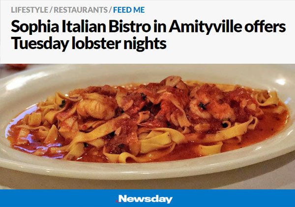 Newsday Tuesday Lobster Night Newsday Tuesday Lobster Night