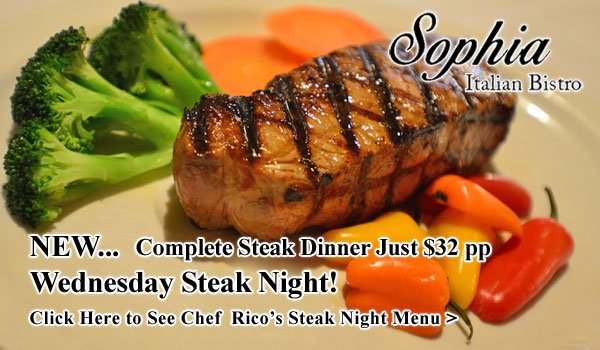 Wednesday Steak Night Wednesday Steak Night
